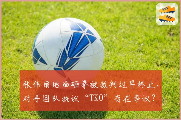 张伟丽地面砸拳被裁判过早终止，对手团队抗议“TKO”存在争议？